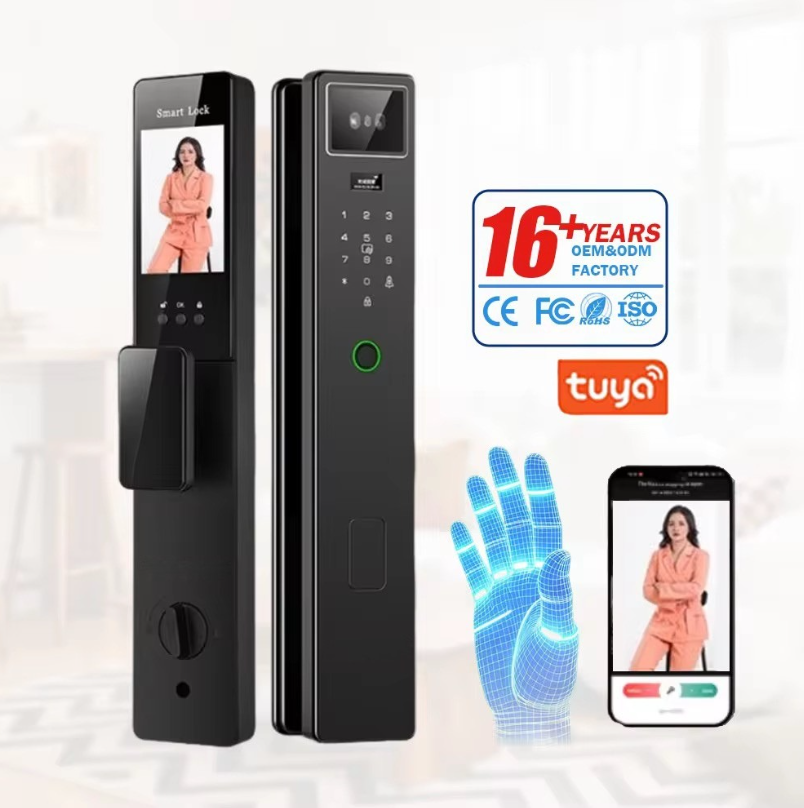 Biometric Smart Lock – 3D Face & Palm Recognition Security Door Lock