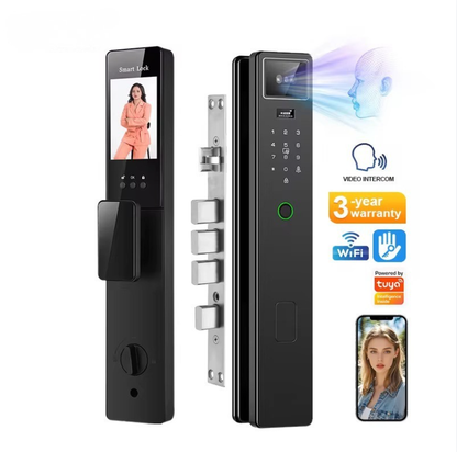 Biometric Smart Lock – 3D Face & Palm Recognition Security Door Lock