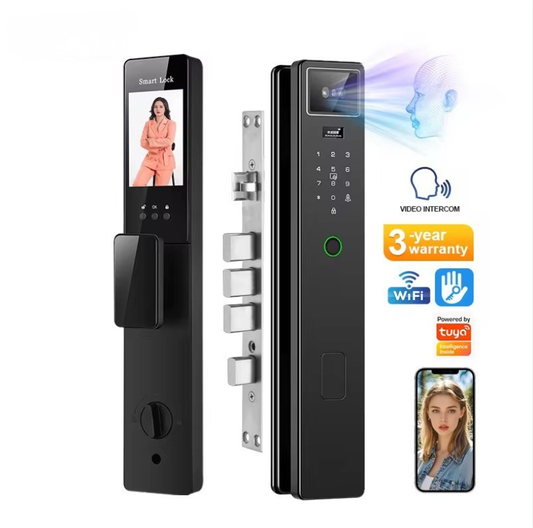 Biometric Smart Lock – 3D Face & Palm Recognition Security Door Lock