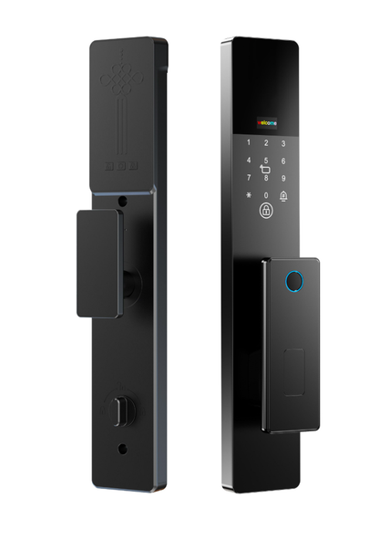 K51 Work with Tuya WiFi Lock with Active Intercom, Multi-Unlock: Fingerprint, Face, Password, Card, App for Home