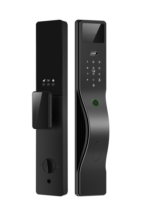 DX-01 Basic Smart Door Lock | 5-in-1 Keyless Entry with Fingerprint, Password, Card, App