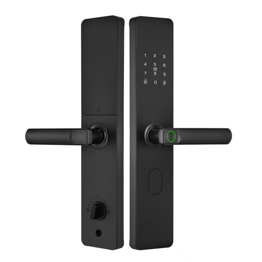 New Cerradura Serrure Intelligente Biometric Digital Combination Finger Print Password Ttlock Smart Door Lock for Wooden Doors