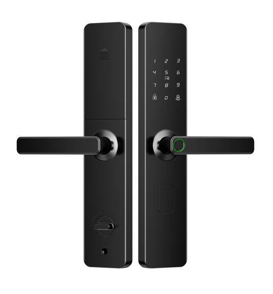 TUYA Smart Door Lock Biometric Fingerprint PIN  Card Access Zinc Alloy Security Lock