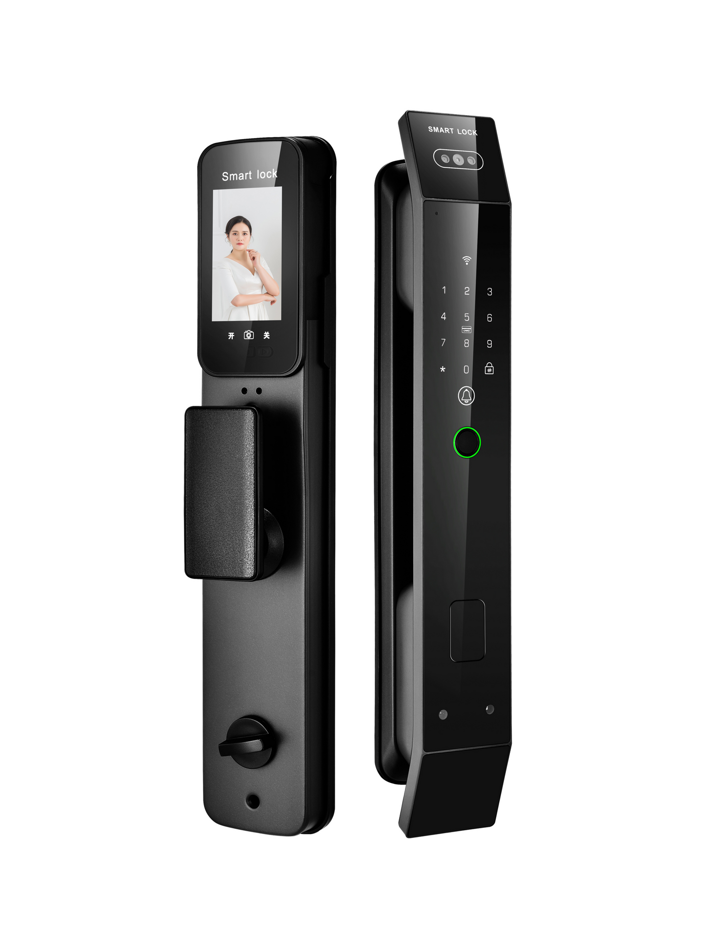 RL-02 Smart Face Recognition Door Lock | Bluetooth, 4" Display & Keyless Entry
