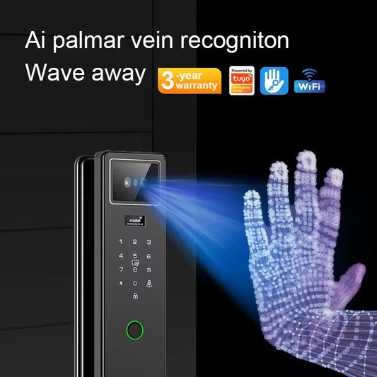 Biometric Smart Lock – 3D Face & Palm Recognition Security Door Lock